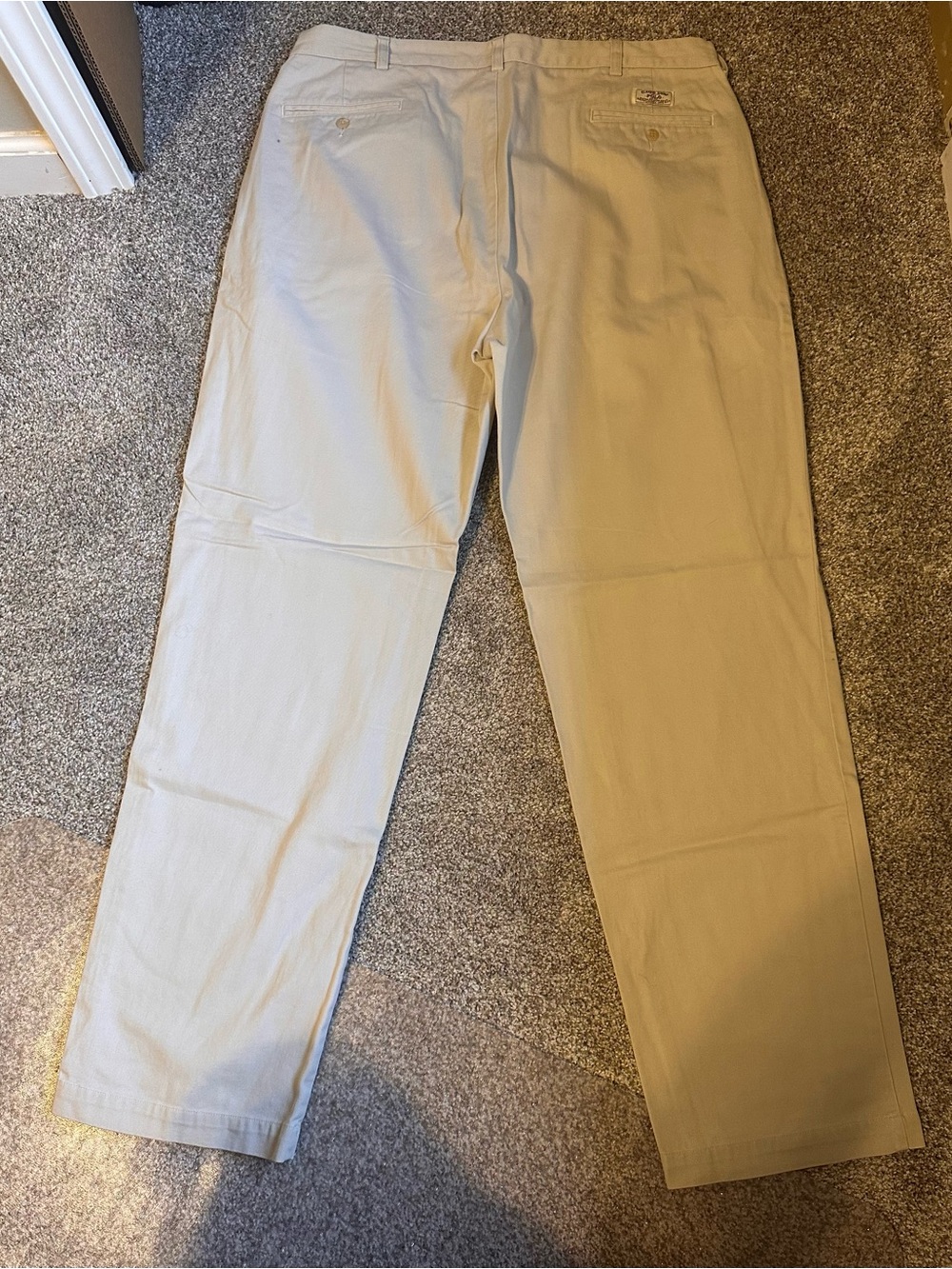 Polo by Ralph Lauren Khaki Pleated Men's Pants - Tan - Picture 2 of 6